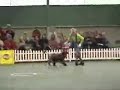 Title:Richard and Disco Description:http://www.k9freestyle.co.uk Disco a Portuguese water dog performing her winning routine to Make em Laugh