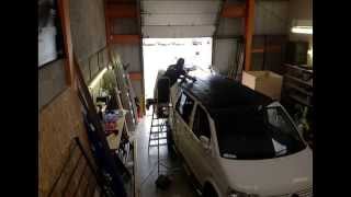 Carbon Fibre Roof Wrap For Vw Transporter T5 By Elite-Signs.co.uk