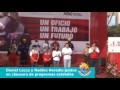 Nadine Heredia y Alcalde Daniel Lecca en Clausura de Programas Estatales- Carmen de la Legua Reynoso
