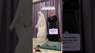 Mistakes During Prayer