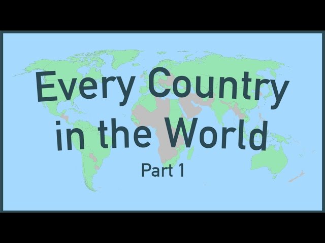 An Interesting Fact For Every Country In The World (Part 1) - Video