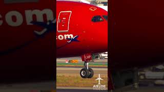 EXTREME CLOSE-UP Landing!