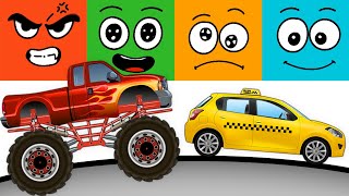 Почему Расстроена Маленькая Машинка Такси? Учим Эмоции - Развивающий Мультик Для Детей