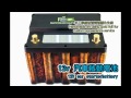 RCE -- 12V A123 LiFePO4 battery 5.8kg VS Lamborghini lead acid battery 19kg