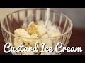 Easy Peasy Rhubarb & Custard Ice Cream - Crumbs