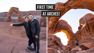 Our First Time At Arches National Park Delicate Arch, Park Avenue, Double Arch, & More