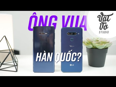 So sánh Galaxy Note 9 & LG V40 ThinQ: đâu là ông vua smartphone Hàn Quốc