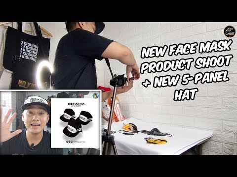 NO KIDDING | NEW FACE MASK + NEW 5PANEL HAT | UPDATE