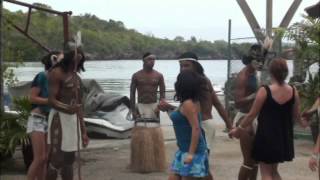 Dancing With Taino Indians In Cuba