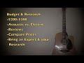 SongClass-How to Buy your first Guitar by JC Van Luyn
