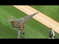 T-Rex first pitch @ White Sox game