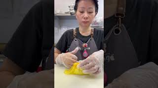 Mango Pancake Wrapping Tutorial