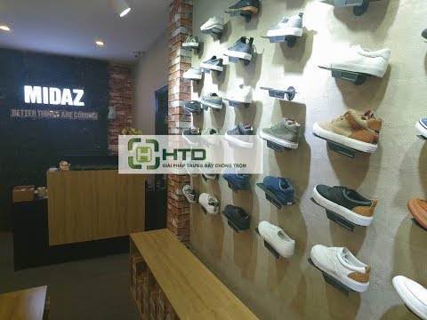 TỰ LẮP GIÁ KỆ TRƯNG BÀY GIÀY DÉP, KỆ ĐỂ GIÀY DÉP CHO SHOP TẠI NHÀ !