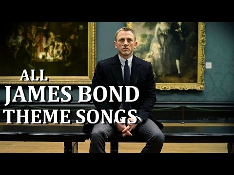 All James Bond Movie Theme Songs ~ Including SKYFALL