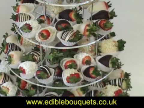 Wedding Table Decorations Strawberry Towers Fresh Fruit Bouquets and 