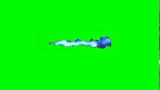 Green Screen Super Power Fire Effect
