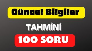 Kpss 2022 Tahmini 100 Güncel Bilgi