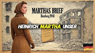 Marthas Brief Eine Wahre Geschichte Aus Hamburg 1948 Nachkriegszeit