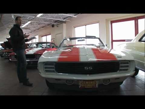 1969 Chevrolet Camaro RS SS'6 Convertible Indy Pace FOR SALE flemings