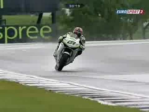 SBK Superpole - Kiyonari in Donington