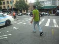 Giving a Police officer a parking ticket, he parked wrong, he deserves it