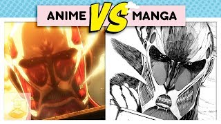 Attack on Titan Differences: The Fall of Shiganshina Arc - Anime Vs. Manga | Get In The Robot