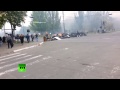 Fast & Furious in Ukraine: APCs speed up, ram barricades