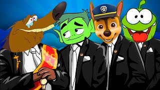 Teen Ans & Zig And Sharko & Paw Patrol & Om Nom Memes Shorts - Coffin Dance Song Astronomia