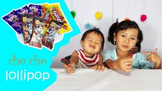 Icip-Icip Aneka Permen Lollipop Coklat🍭Permen Coklat Karakter 💖 Chocho Candy