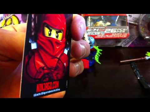 Lego Ninjago Walmart on Lego Ninjago Exclusive Foil Card Opening