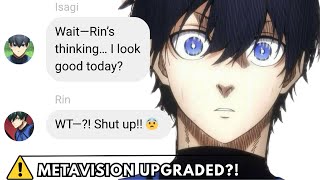 If Isagi Can Read Minds Metavision Upgraded? Blue Lock Text Story