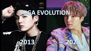 BTS SUGA EVOLUTION 2013-2020