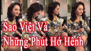 Sao Việt và những phút hớ hênh kém duyên trên truyền hình