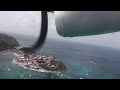 St Maarten - St Barth Cockpit View Winair Twin Otter [ HD ]