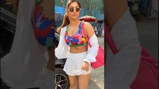 Akanksha Puri Spotted At Andheri After Gym Workout