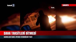 Daha Taksitleri Bitmedi Kahrolsun İsrail Diyerek Otomobilini Yaktı