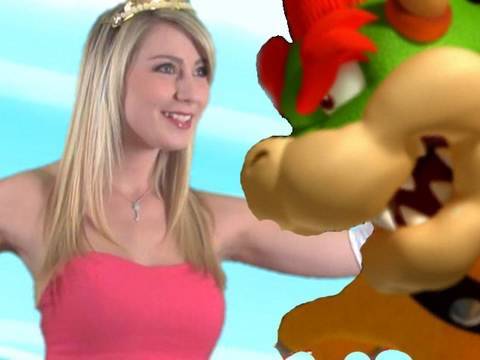 PEACH GOES GAGA! Super Mario Bromance -- Black Nerd Comedy