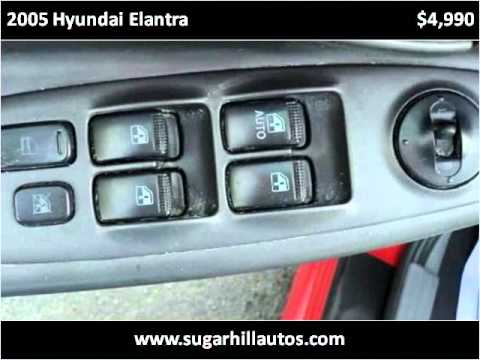 2005 Hyundai Elantra Available From Sugar Hill Autos Sales I