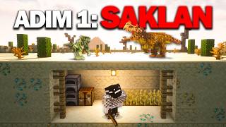 Minecraftın En Ölümcül Çölünde Hayatta Kalmak... Part 1