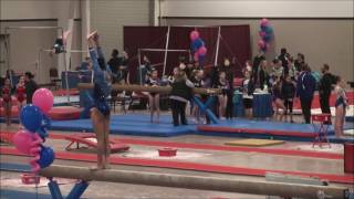 Hannah Oliveros 2020 Level 10 Spring Hill Invite Beam 9.70 (1st)