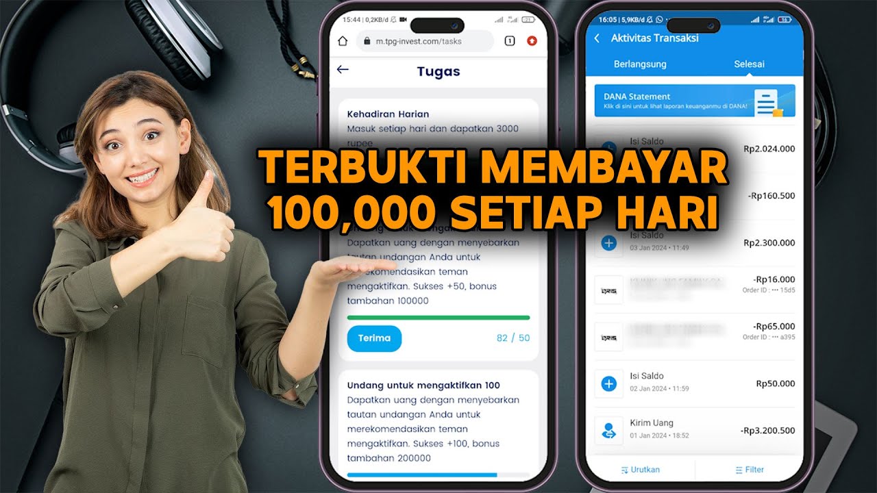 HOW TO GET DAILY FUND BALANCE IDR 100,000 | APPLICATION HOW TO GET DAILY FUND BALANCE IDR 100,000 | APPLICATION