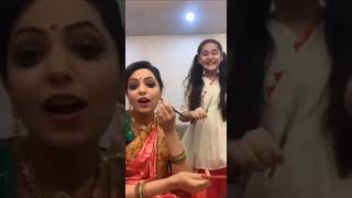 Child Artist Aakriti Sharma With Sugandha Mishra Fun On Set Of Taare Zameen Par