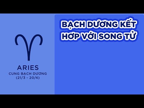 Bạch dương kết hơp với song tử