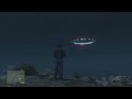 GTA 5: Mount Chiliad UFO Gameplay Clip