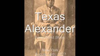 Watch Texas Alexander Farm Hand Blues video