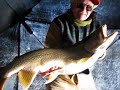 30 lb. Lake Trout ice Fishing