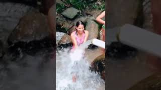 Girl Hot Bathing.
