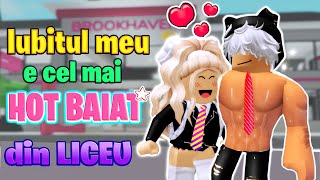Iubitul Meu Este Cel Mai Hot Baiat Din Liceu.. Roblox Brookhaven Rp Povesti De Dragoste