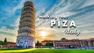 Pisa 2024 Italy Beautiful Places Walking Tour 4K