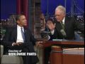 Video Obama On Letterman